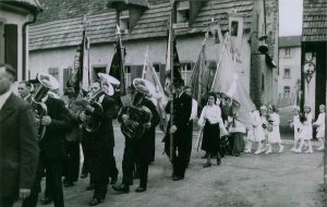 „Stickl“ 25 jähriges Priesterjubiläum von Pfarrer Vogel am 23.04.1950