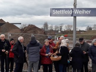 Eröffnung S-Bahn Stettfeld-Weiher