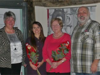 Von links nach rechts: Ursula Hohl, Désirée Mannek, Irene Klein, Christian Mannek