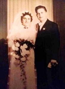 Hermann u. Rosa Hochzeit 07.07.1956