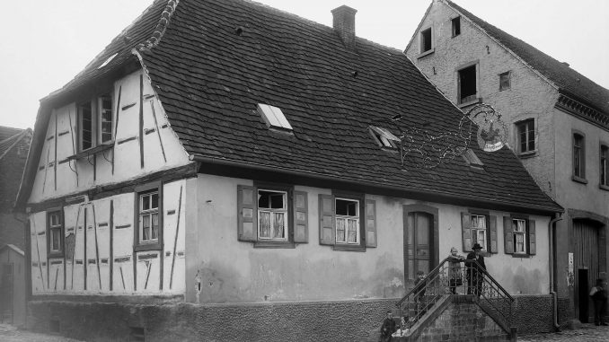 GLA Zeutern Hauptstr. 49 Fachwerkhaus Zum Ritter 1900 (2)